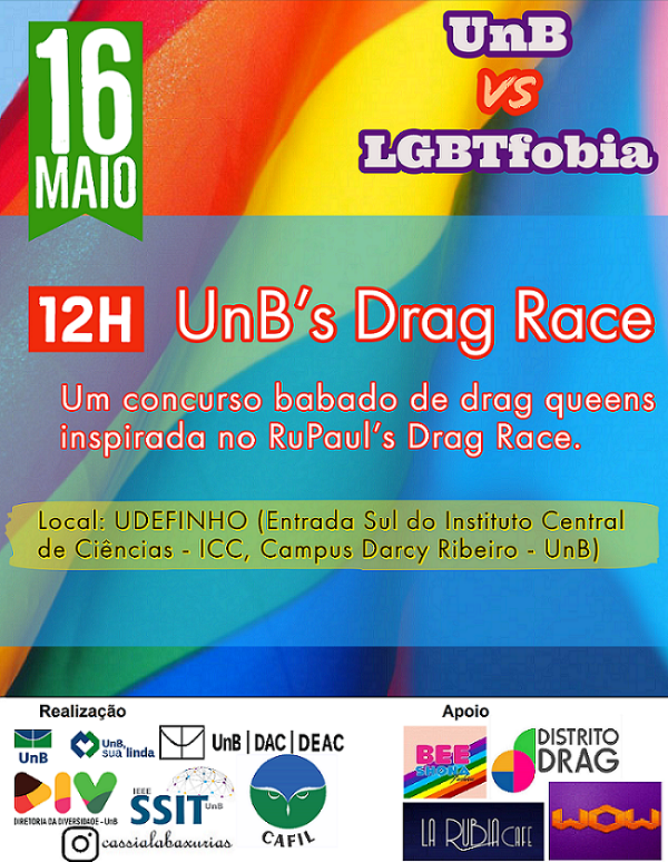 UnB Drag Race Divulgação Poster